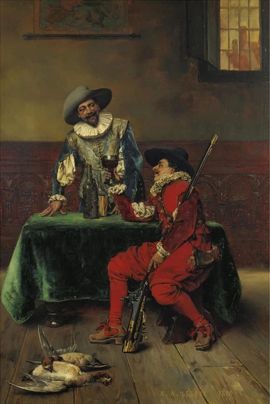 Il ristoro dopo la caccia